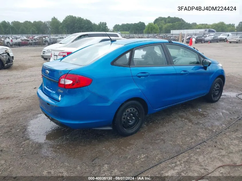 3FADP4BJ4DM224424 2013 Ford Fiesta Se