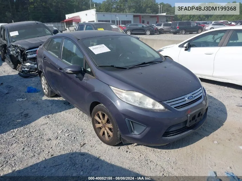 2013 Ford Fiesta Se VIN: 3FADP4BJ3DM199368 Lot: 40052155