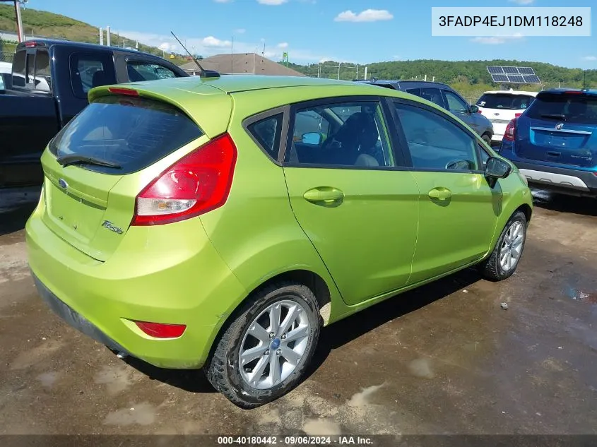 3FADP4EJ1DM118248 2013 Ford Fiesta Se