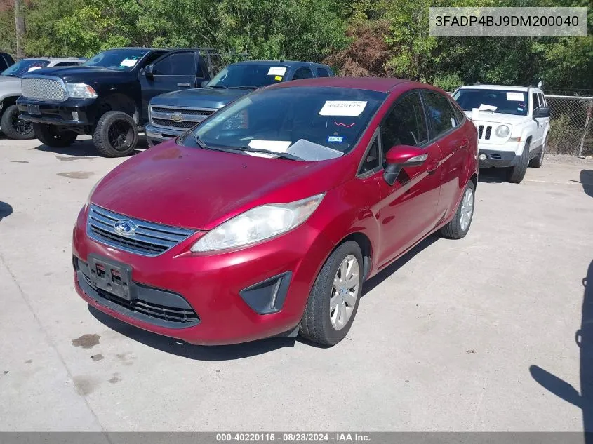 3FADP4BJ9DM200040 2013 Ford Fiesta Se