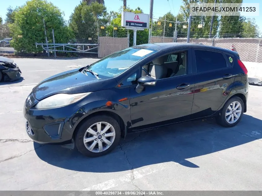 2013 Ford Fiesta Se VIN: 3FADP4EJXDM141253 Lot: 40298734