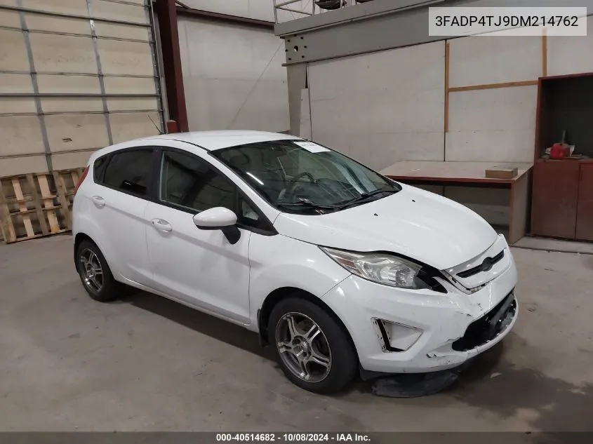 2013 Ford Fiesta S VIN: 3FADP4TJ9DM214762 Lot: 40514682