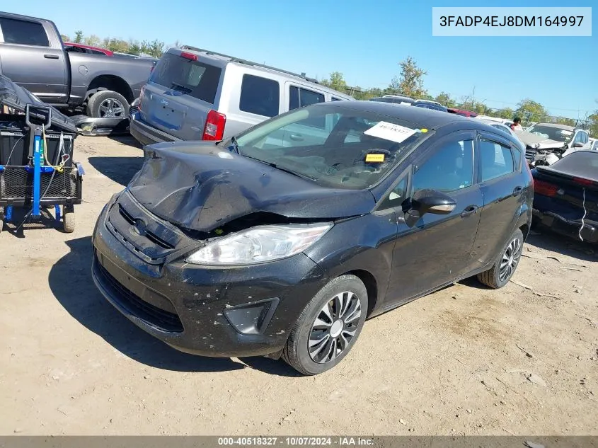 2013 Ford Fiesta Se VIN: 3FADP4EJ8DM164997 Lot: 40518327