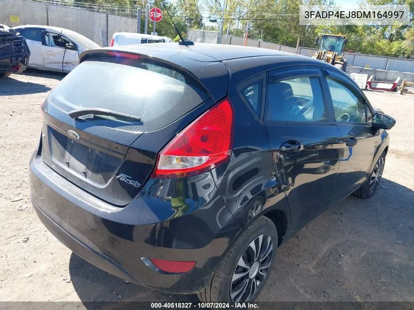 2013 Ford Fiesta Se VIN: 3FADP4EJ8DM164997 Lot: 40518327