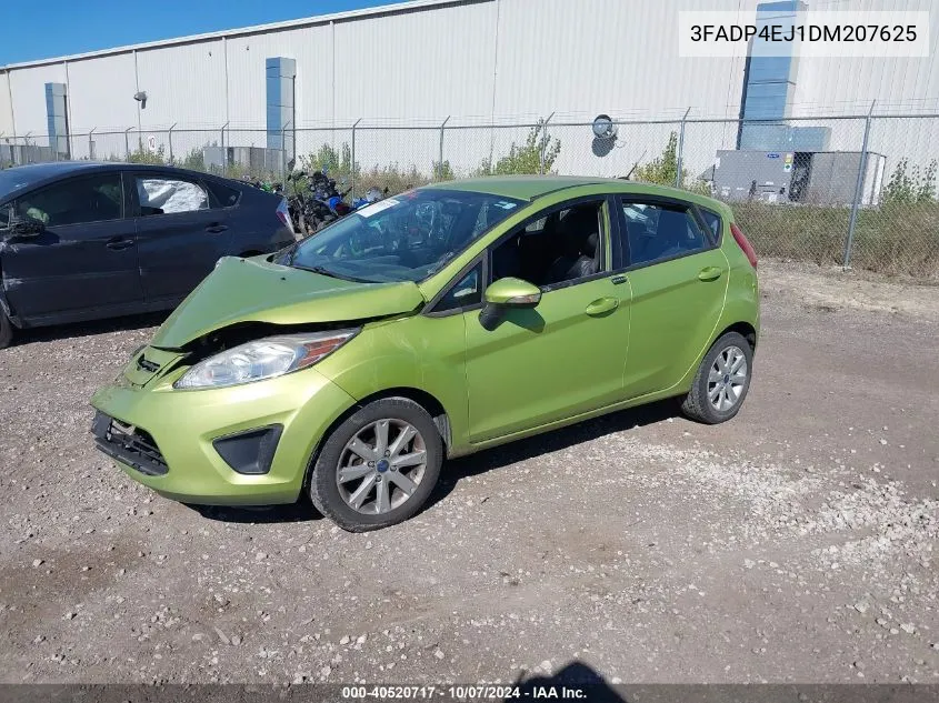 2013 Ford Fiesta Se VIN: 3FADP4EJ1DM207625 Lot: 40520717