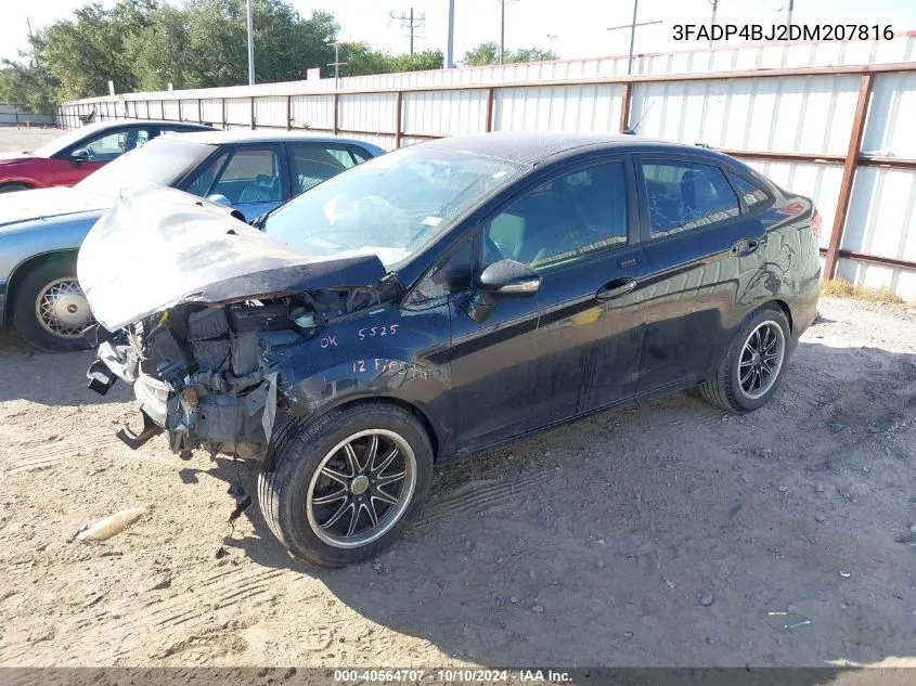 2013 Ford Fiesta Se VIN: 3FADP4BJ2DM207816 Lot: 40564707