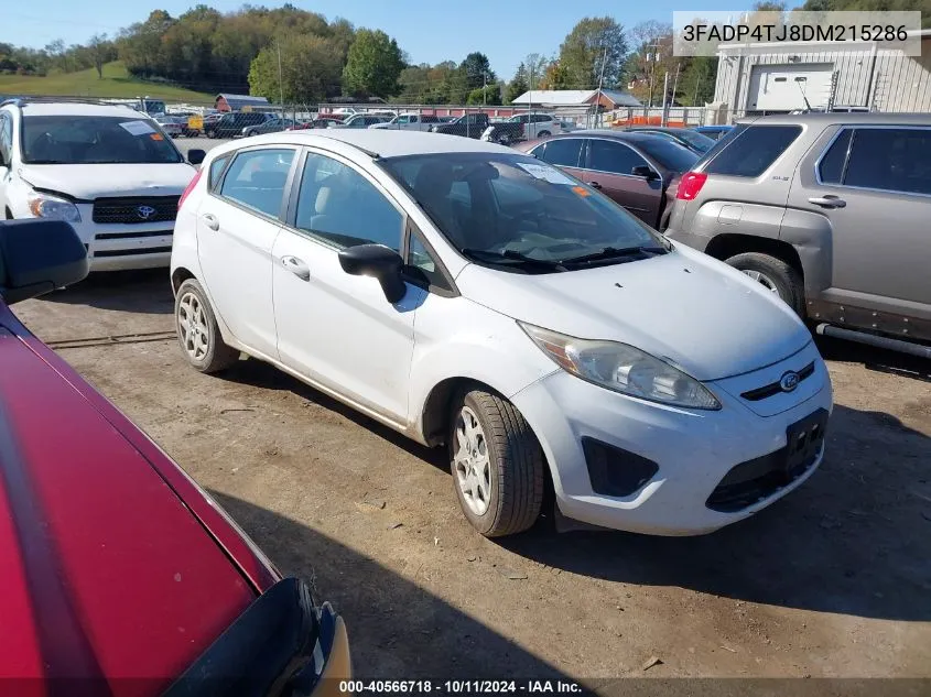 2013 Ford Fiesta S VIN: 3FADP4TJ8DM215286 Lot: 40566718