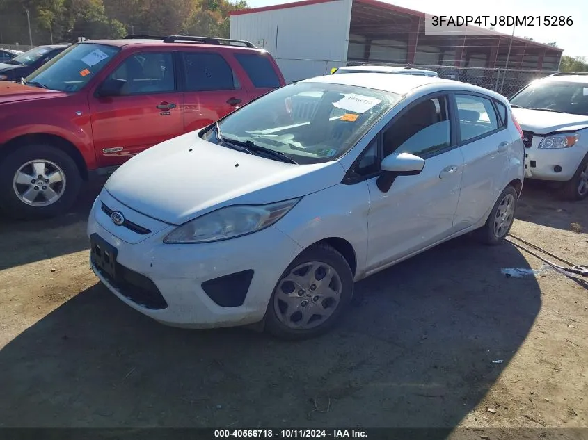 2013 Ford Fiesta S VIN: 3FADP4TJ8DM215286 Lot: 40566718