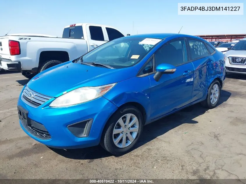 3FADP4BJ3DM141227 2013 Ford Fiesta Se