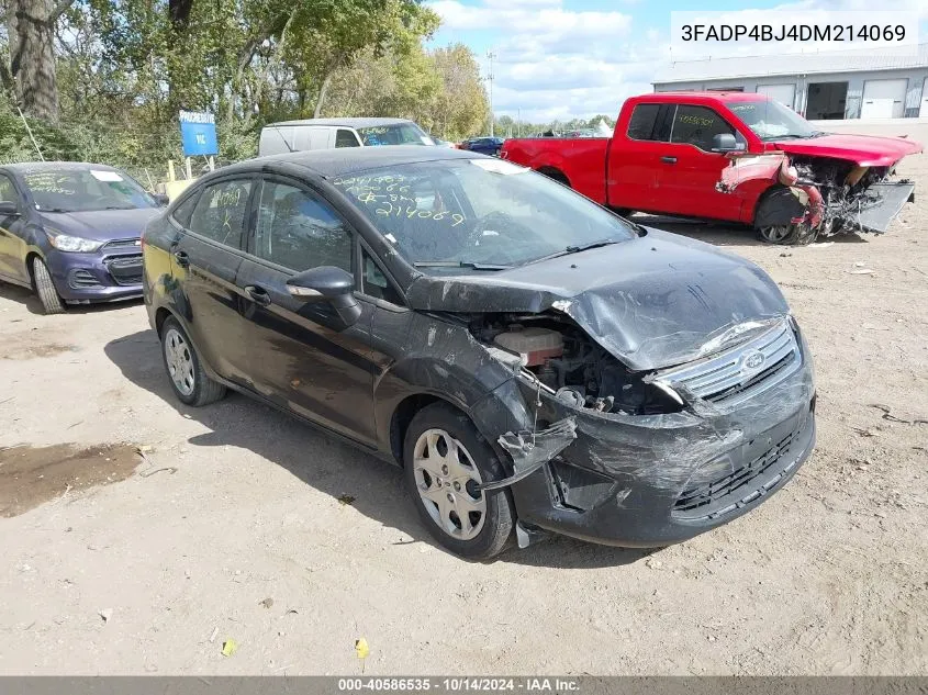 2013 Ford Fiesta Se VIN: 3FADP4BJ4DM214069 Lot: 40586535