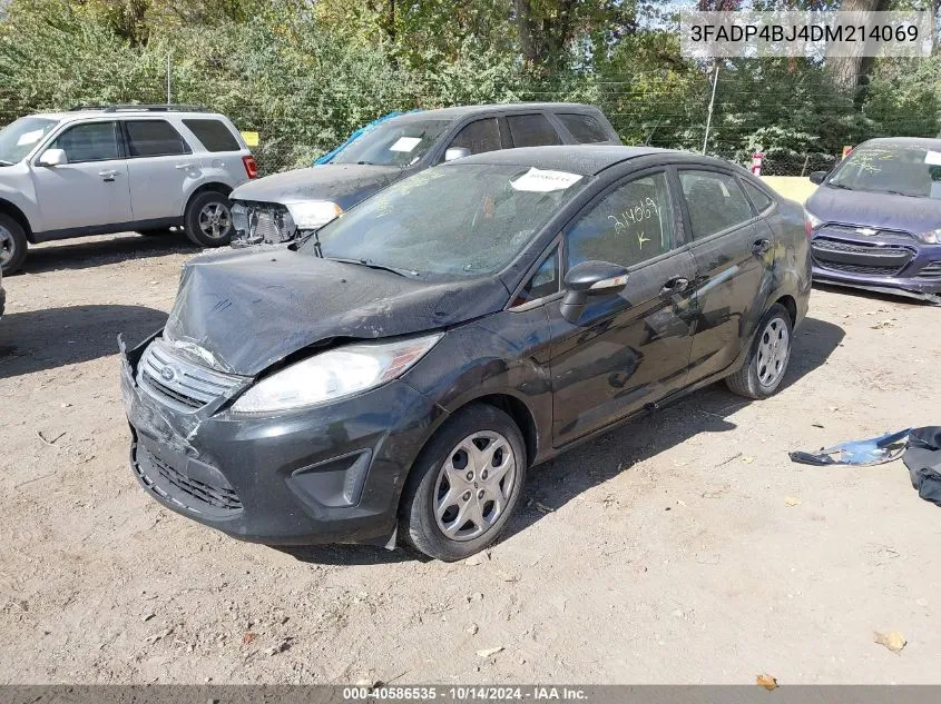 2013 Ford Fiesta Se VIN: 3FADP4BJ4DM214069 Lot: 40586535