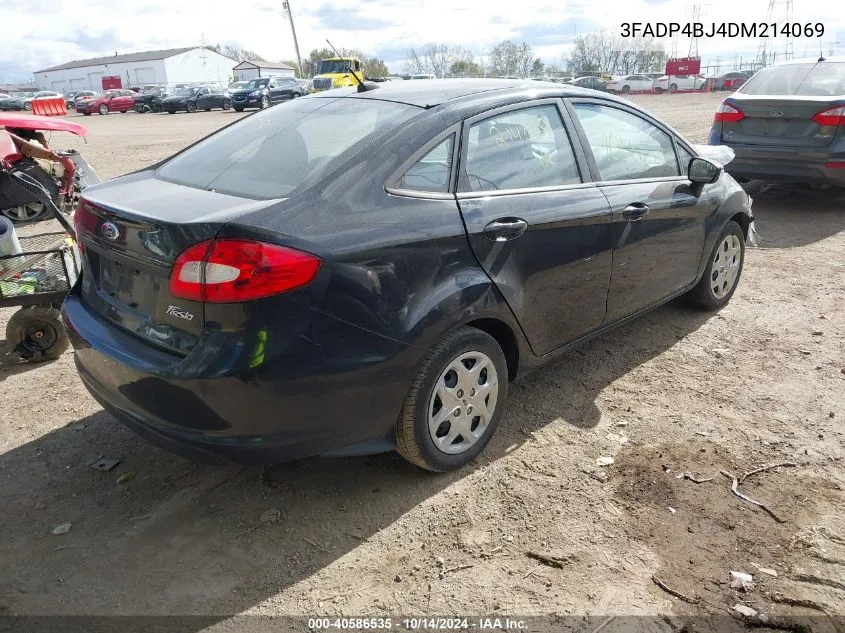 2013 Ford Fiesta Se VIN: 3FADP4BJ4DM214069 Lot: 40586535