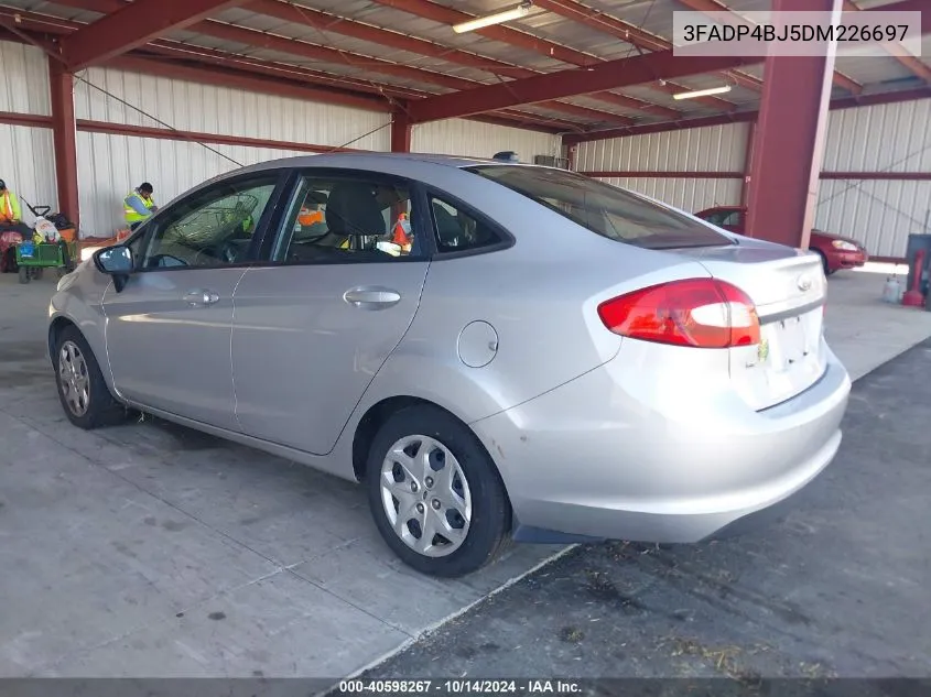 2013 Ford Fiesta Se VIN: 3FADP4BJ5DM226697 Lot: 40598267