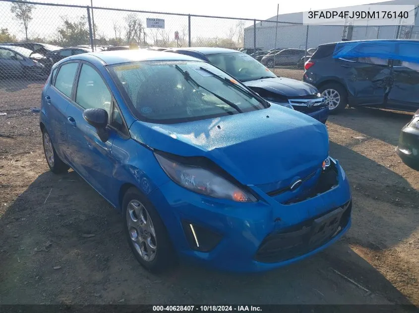 2013 Ford Fiesta Titanium VIN: 3FADP4FJ9DM176140 Lot: 40628407