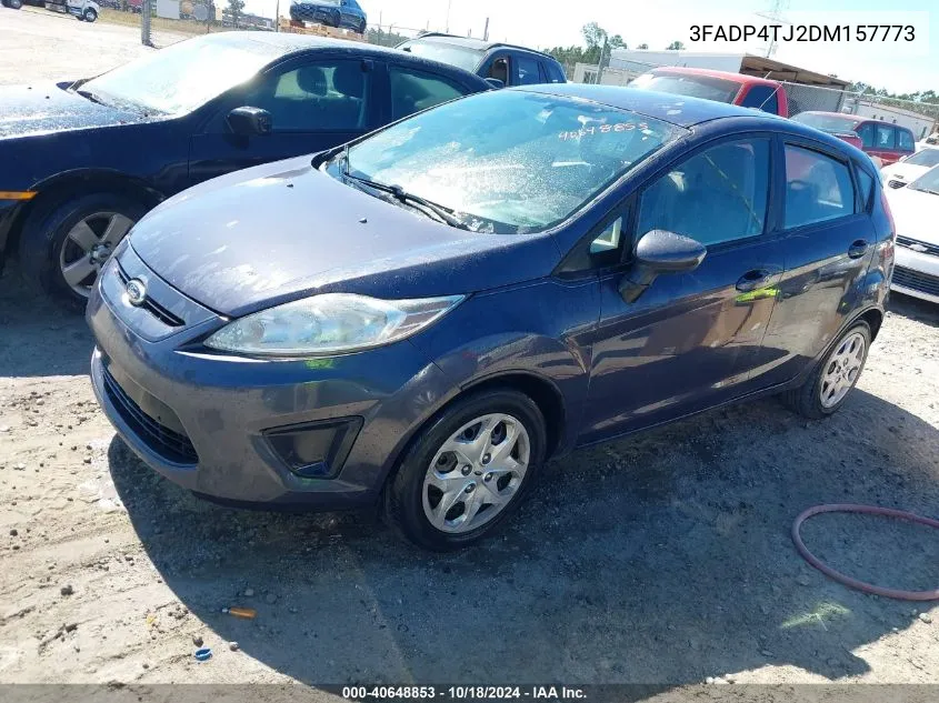 2013 Ford Fiesta S VIN: 3FADP4TJ2DM157773 Lot: 40648853