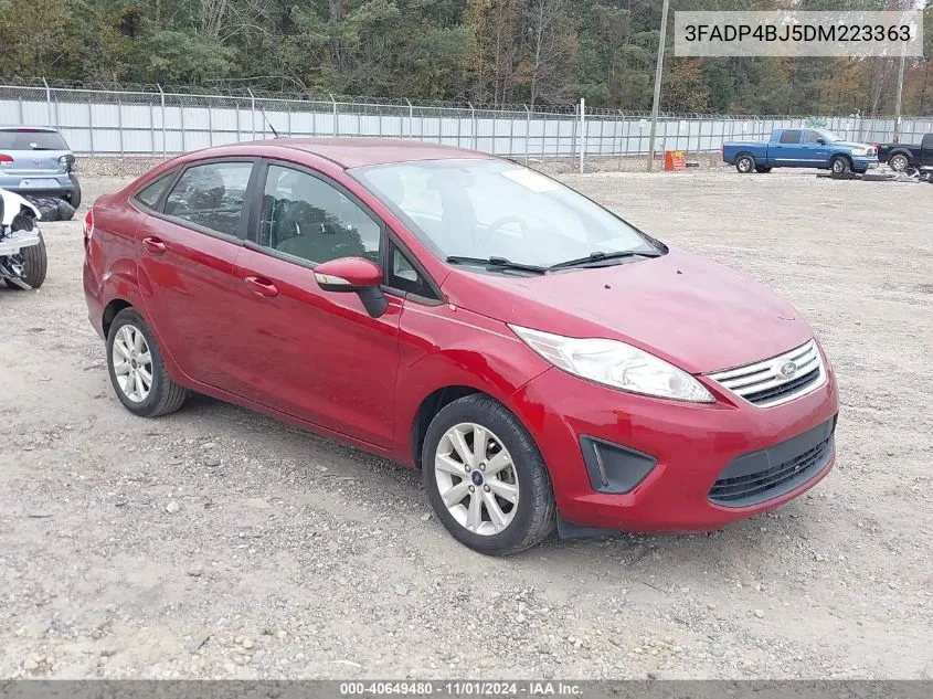 2013 Ford Fiesta Se VIN: 3FADP4BJ5DM223363 Lot: 40649480