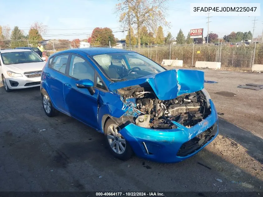 2013 Ford Fiesta Se VIN: 3FADP4EJ0DM225047 Lot: 40664177