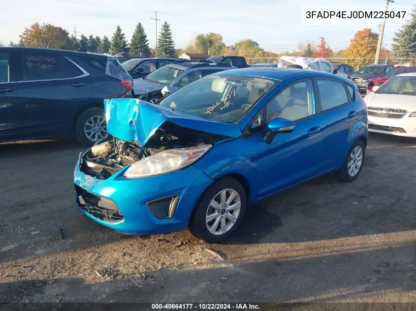 2013 Ford Fiesta Se VIN: 3FADP4EJ0DM225047 Lot: 40664177