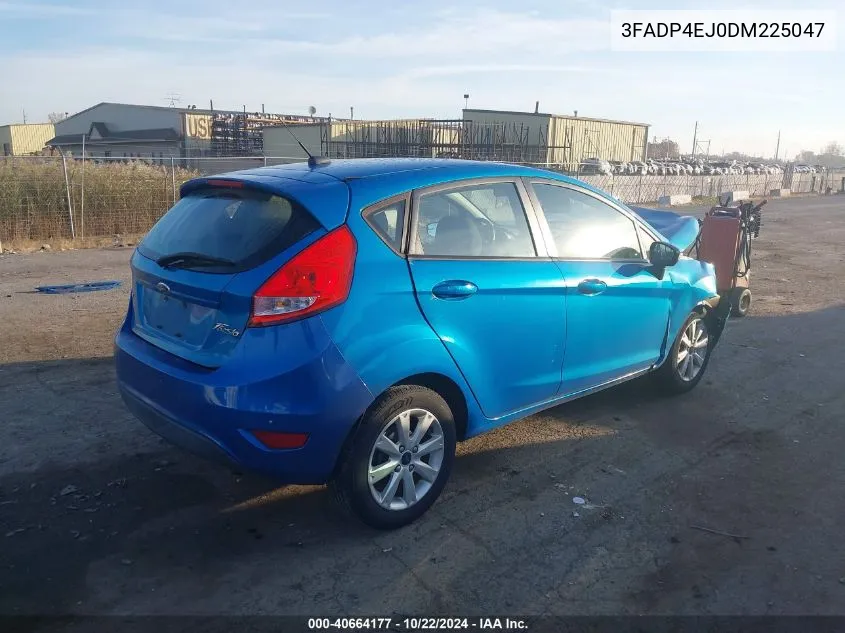 2013 Ford Fiesta Se VIN: 3FADP4EJ0DM225047 Lot: 40664177