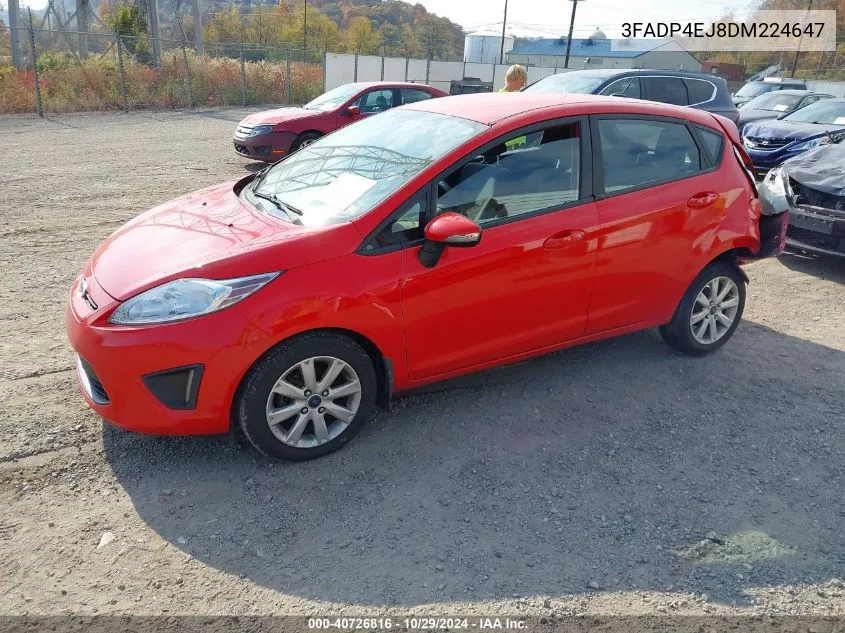 3FADP4EJ8DM224647 2013 Ford Fiesta Se