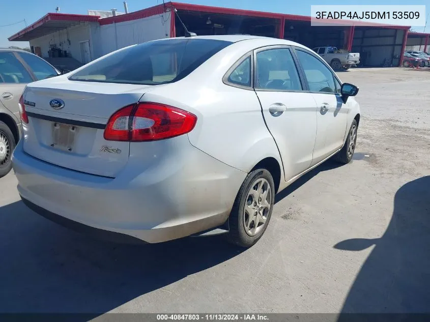 3FADP4AJ5DM153509 2013 Ford Fiesta S