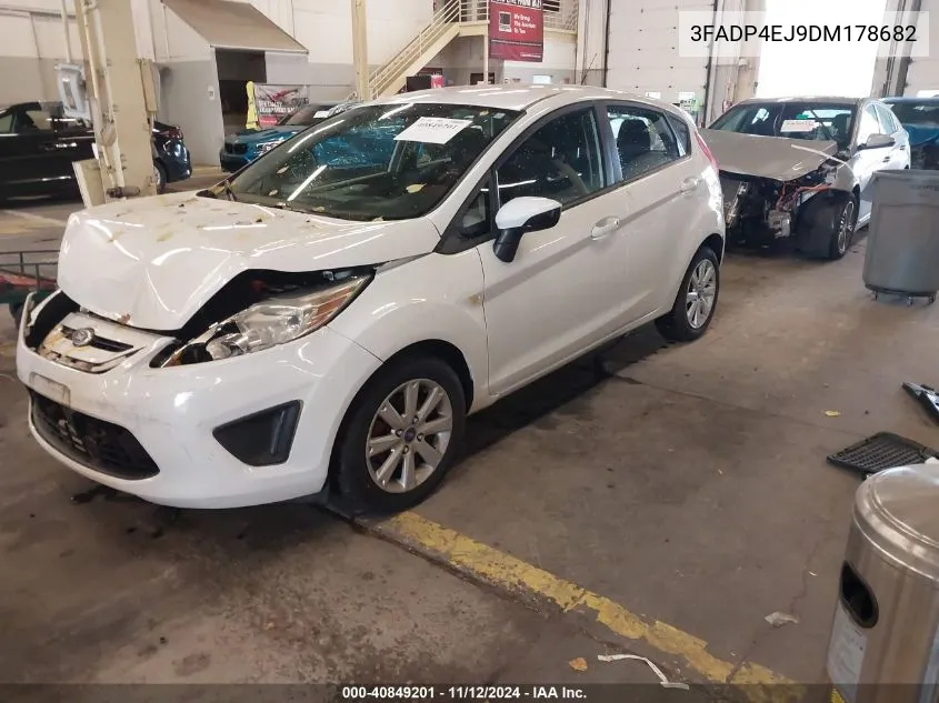 2013 Ford Fiesta Se VIN: 3FADP4EJ9DM178682 Lot: 40849201