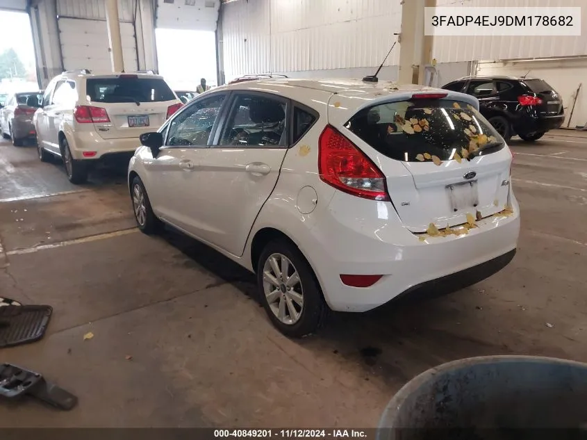 2013 Ford Fiesta Se VIN: 3FADP4EJ9DM178682 Lot: 40849201