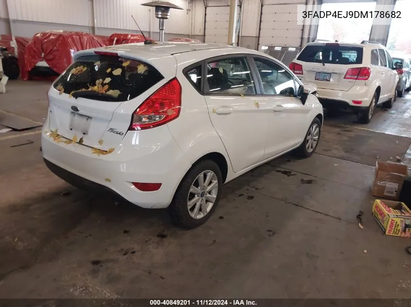 2013 Ford Fiesta Se VIN: 3FADP4EJ9DM178682 Lot: 40849201