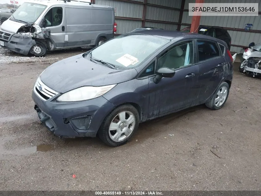 3FADP4EJ1DM153646 2013 Ford Fiesta Se