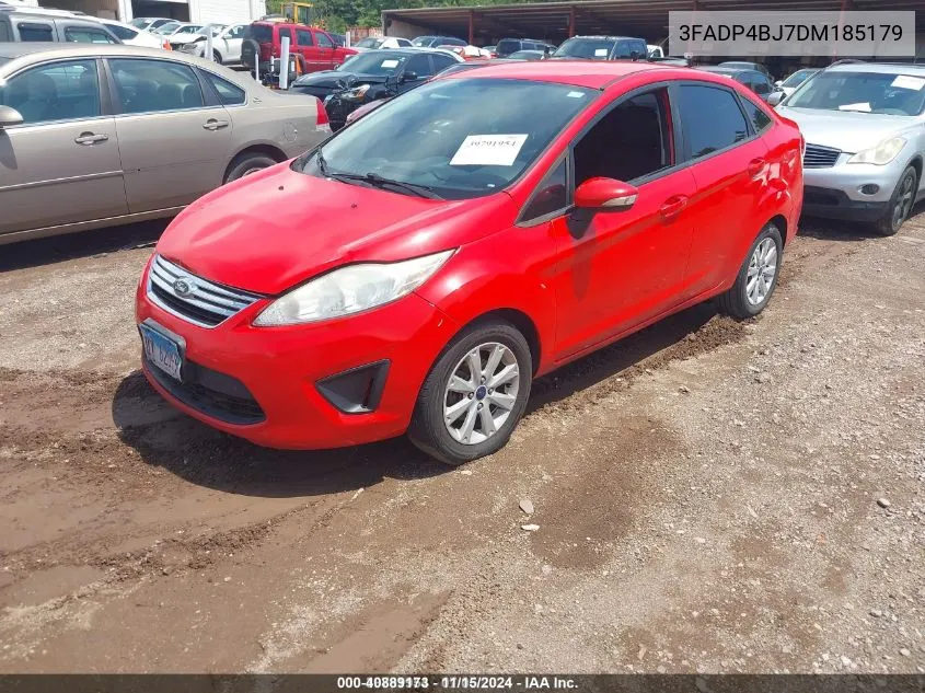 2013 Ford Fiesta Se VIN: 3FADP4BJ7DM185179 Lot: 40889173