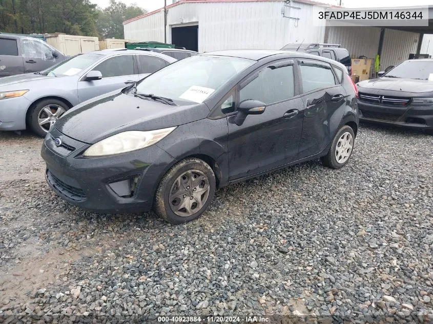 2013 Ford Fiesta Se VIN: 3FADP4EJ5DM146344 Lot: 40923884