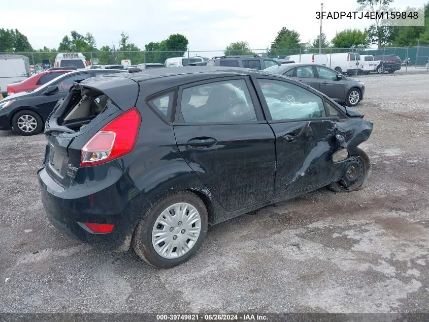 3FADP4TJ4EM159848 2014 Ford Fiesta S