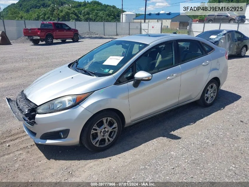 2014 Ford Fiesta Se VIN: 3FADP4BJ9EM162925 Lot: 39777966