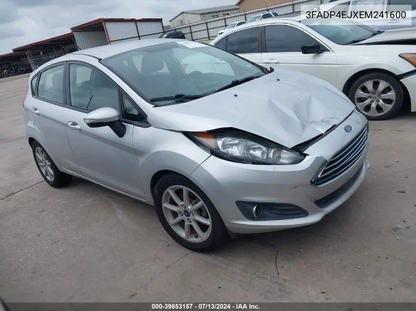 2014 Ford Fiesta Se VIN: 3FADP4EJXEM241600 Lot: 39853157