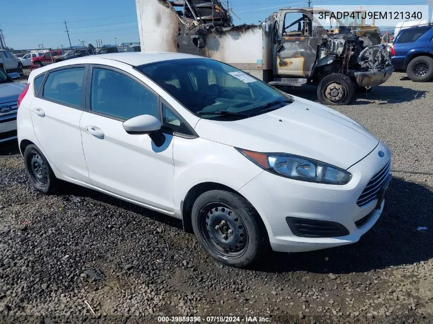 2014 Ford Fiesta S VIN: 3FADP4TJ9EM121340 Lot: 39889396