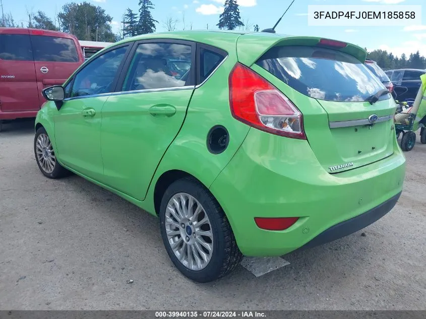 3FADP4FJ0EM185858 2014 Ford Fiesta Titanium