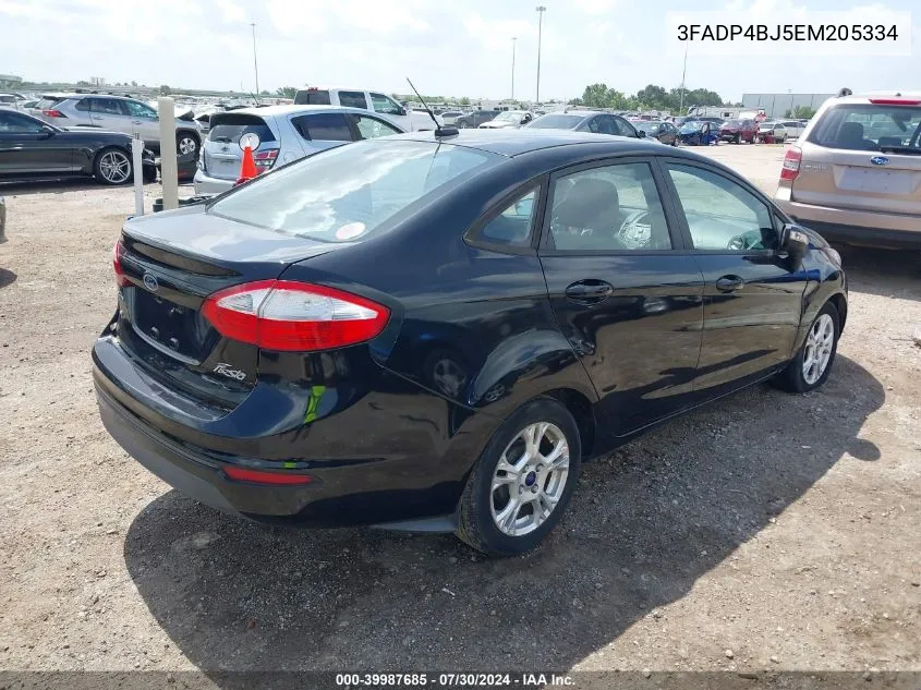 3FADP4BJ5EM205334 2014 Ford Fiesta Se