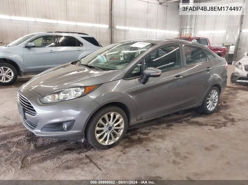 2014 Ford Fiesta Se VIN: 3FADP4BJ8EM174497 Lot: 39999082