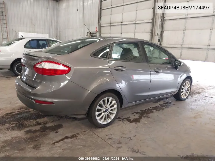 2014 Ford Fiesta Se VIN: 3FADP4BJ8EM174497 Lot: 39999082