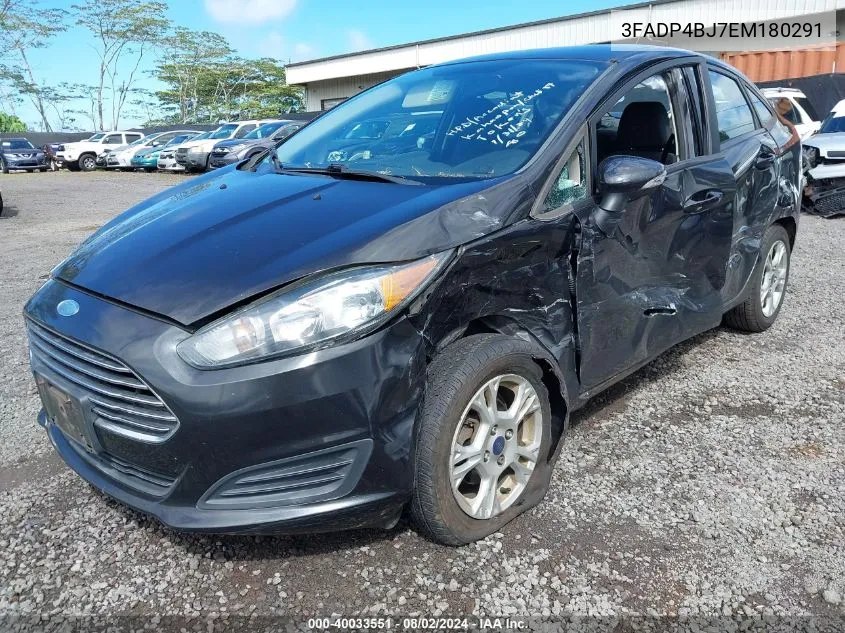 3FADP4BJ7EM180291 2014 Ford Fiesta Se