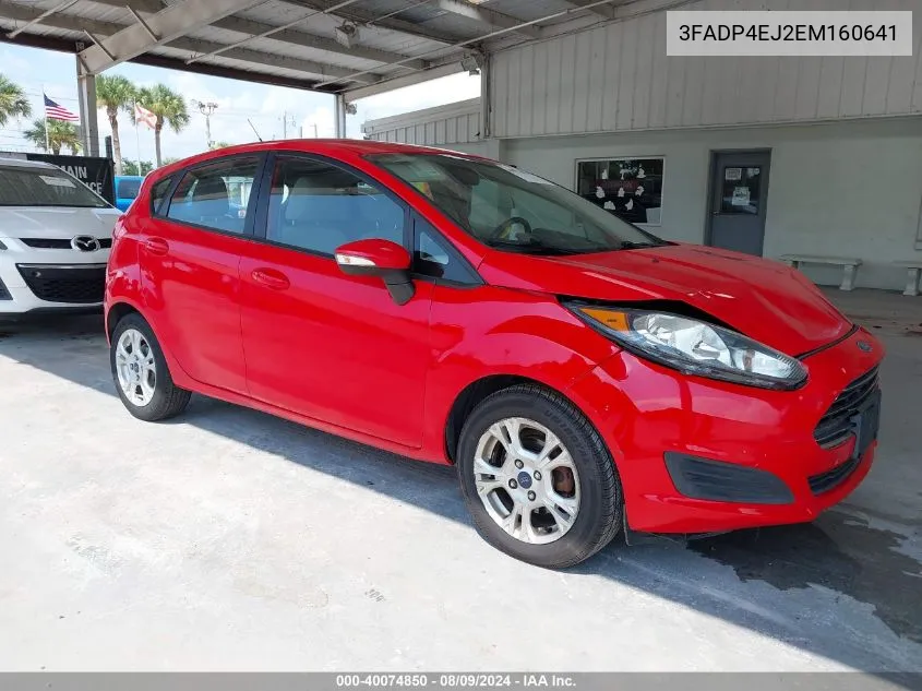 3FADP4EJ2EM160641 2014 Ford Fiesta Se