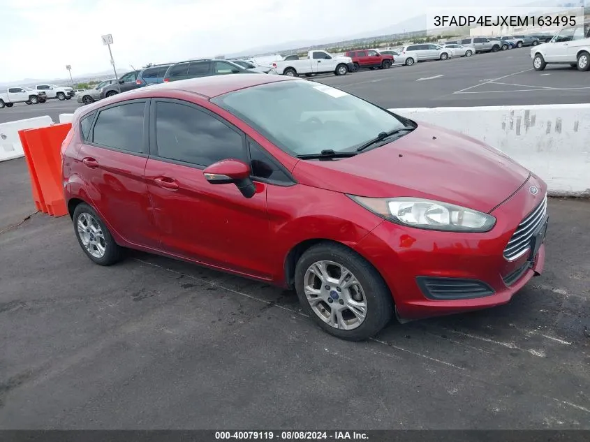 2014 Ford Fiesta Se VIN: 3FADP4EJXEM163495 Lot: 40079119