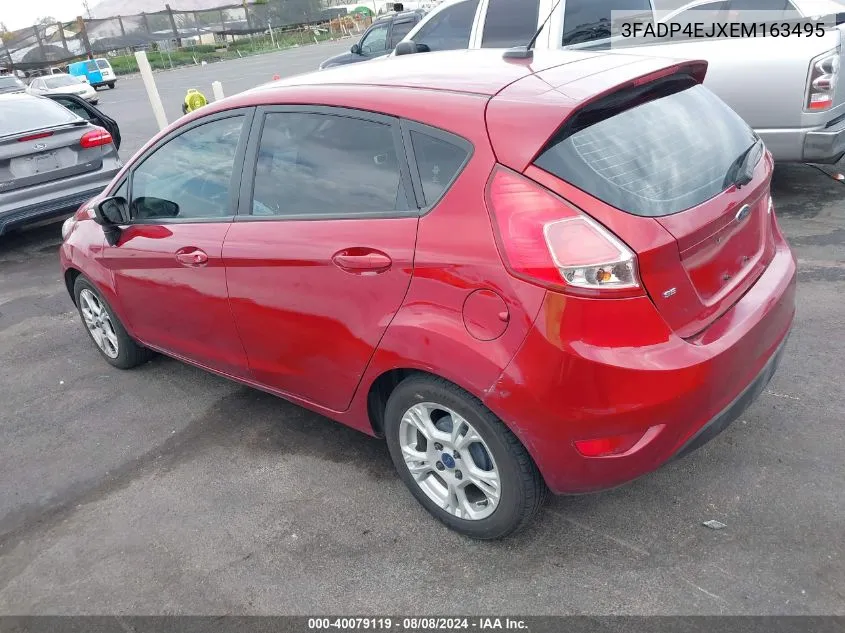 3FADP4EJXEM163495 2014 Ford Fiesta Se