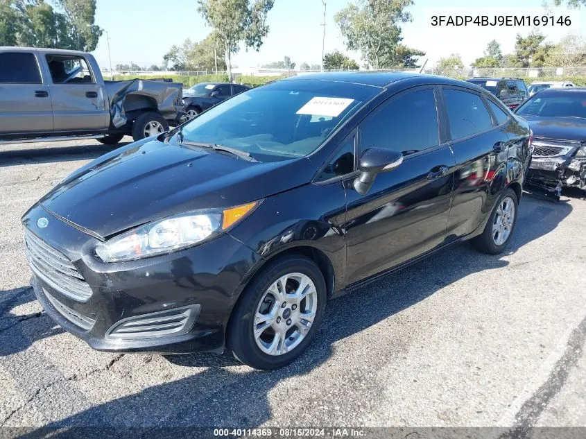 2014 Ford Fiesta Se VIN: 3FADP4BJ9EM169146 Lot: 40114369