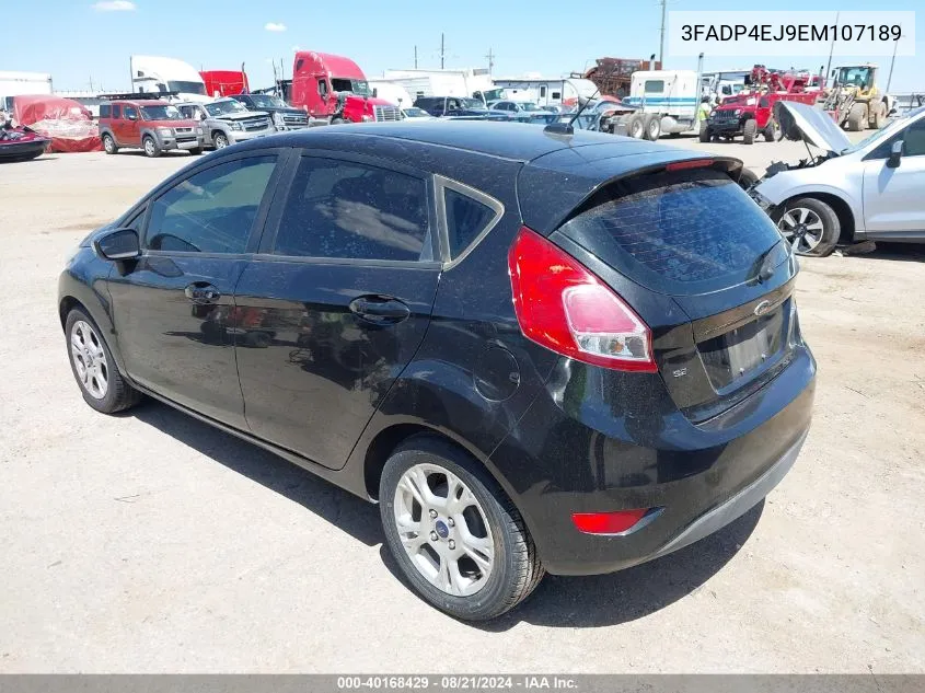 3FADP4EJ9EM107189 2014 Ford Fiesta Se