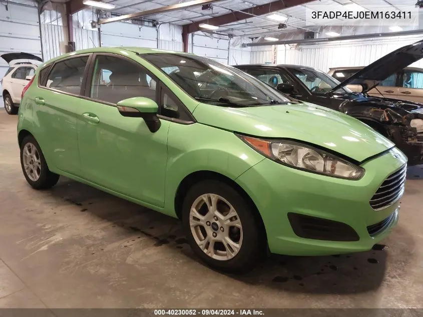 2014 Ford Fiesta Se VIN: 3FADP4EJ0EM163411 Lot: 40230052