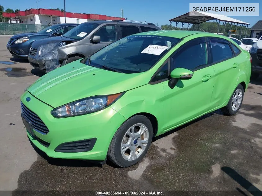 3FADP4BJ4EM171256 2014 Ford Fiesta Se