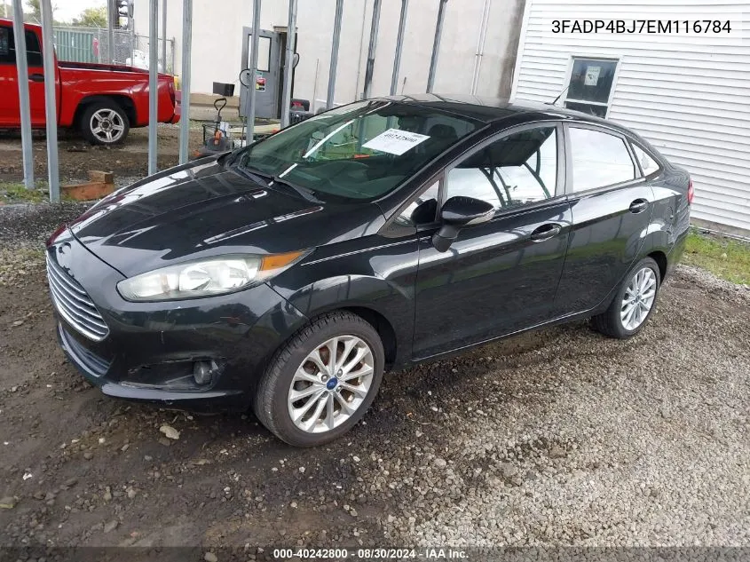 3FADP4BJ7EM116784 2014 Ford Fiesta Se