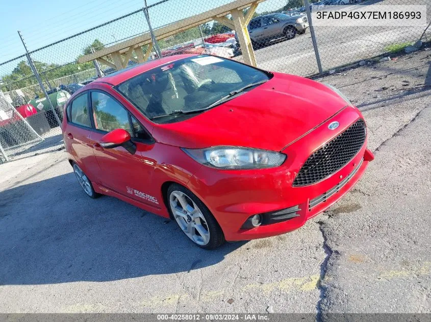 3FADP4GX7EM186993 2014 Ford Fiesta St