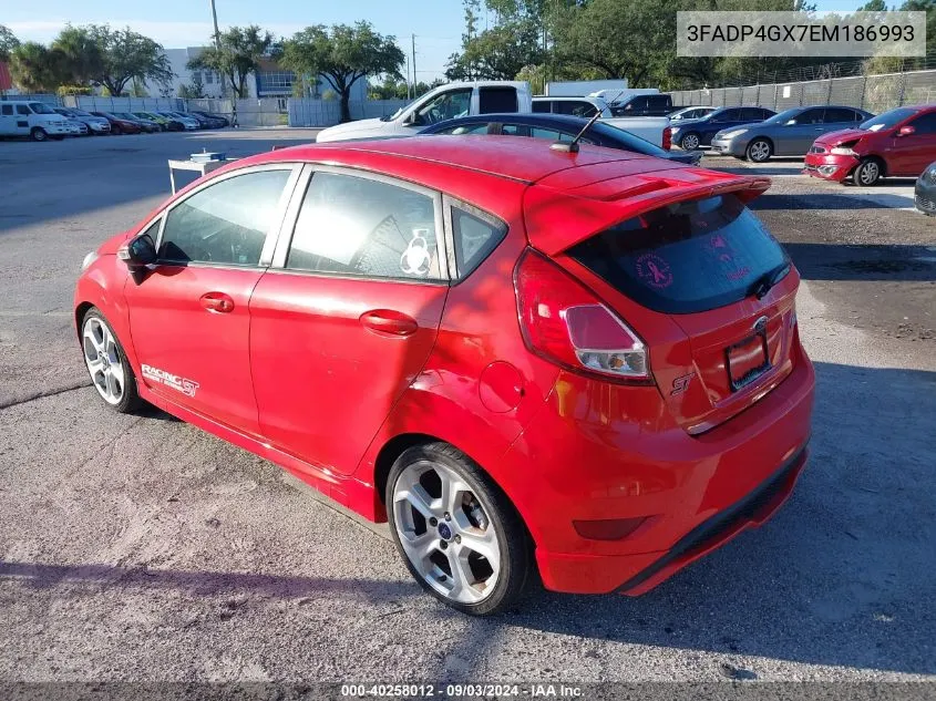 3FADP4GX7EM186993 2014 Ford Fiesta St